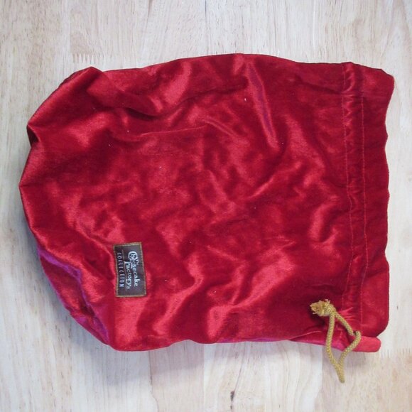 Cheesecake Factory Christmas Plush Herrington Pink Teddy Bear in Red Bag - Picture 8 of 10